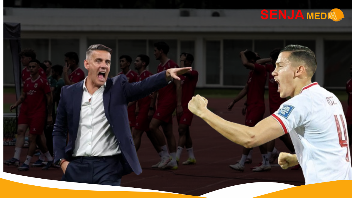 Momen Latihan Perdana Timnas Indonesia