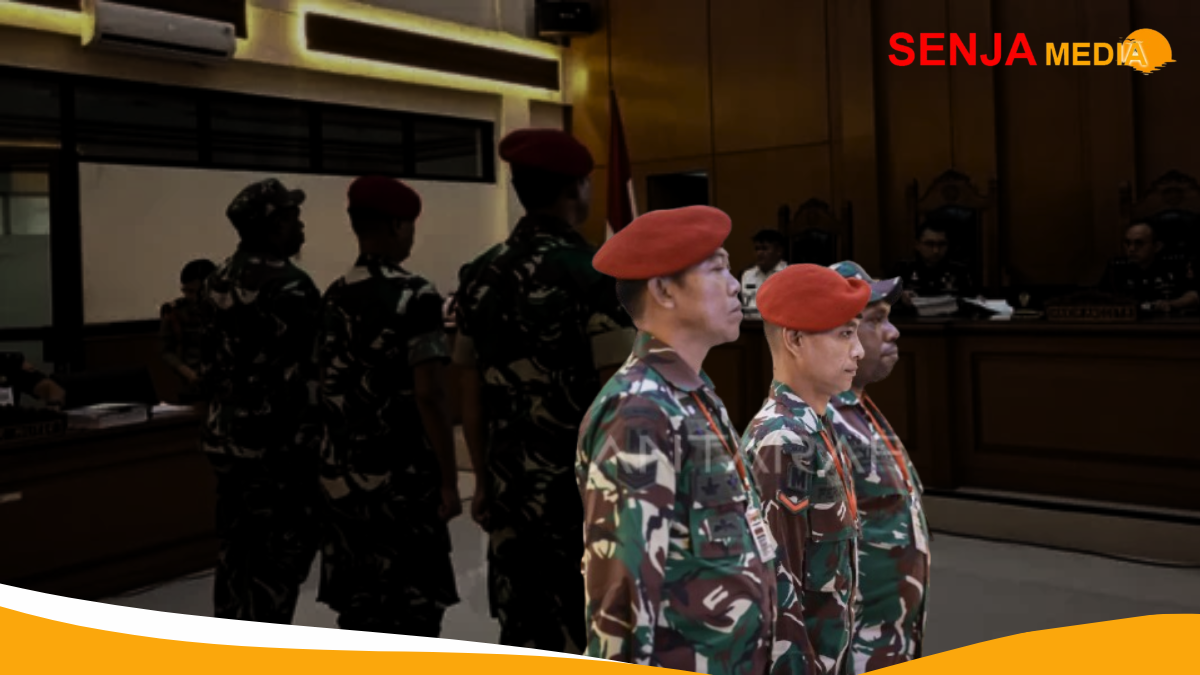 Sidang Perdana 3 Anggota TNI Yang Terlibat Pembunuhan